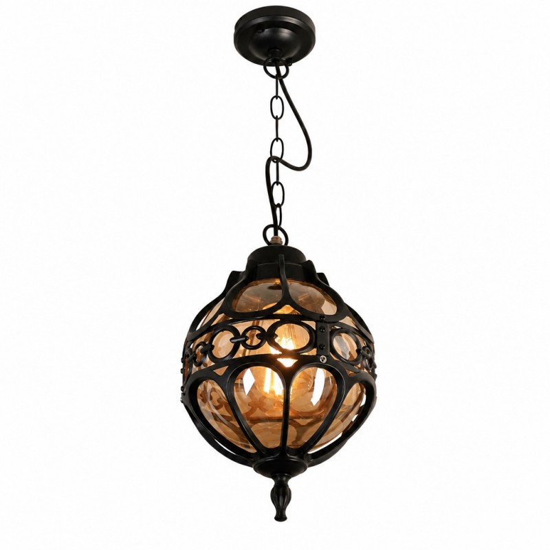 Magnus Farmhouse Outdoor Patio Porch Round Pendant Light