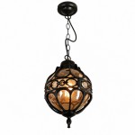 Magnus Farmhouse Outdoor Patio Porch Round Pendant Light