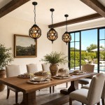Magnus Farmhouse Outdoor Patio Porch Round Pendant Light