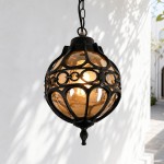 Malcolm Farmhouse Outdoor Porch Lantern Pendant Light