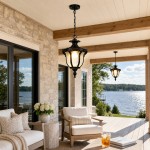 Malcolm Farmhouse Outdoor Porch Lantern Pendant Light