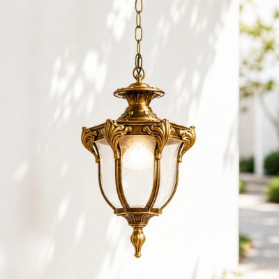 Malcolm Farmhouse Outdoor Porch Lantern Pendant Light
