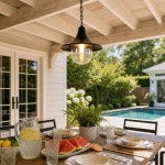 Marshall Farmhouse Outdoor Patio Porch Black Pendant Light