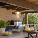 Marshall Farmhouse Outdoor Patio Porch Black Pendant Light