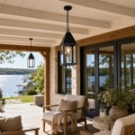 Merrick Farmhouse Outdoor Patio Porch Small Pendant Light
