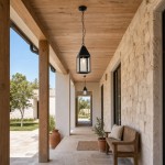 Merrick Farmhouse Outdoor Patio Porch Small Pendant Light