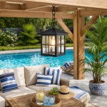 Miles Farmhouse Outdoor Patio Porch Black Pendant Light