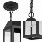 Merrick Farmhouse Outdoor Patio Porch Small Pendant Light
