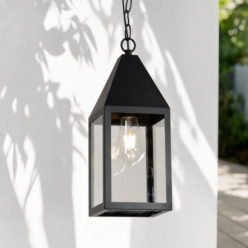 Merrick Farmhouse Outdoor Patio Porch Small Pendant Light