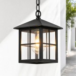 Merrick Farmhouse Outdoor Patio Porch Small Pendant Light