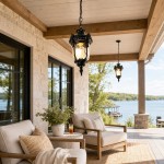 Maxwell Farmhouse Outdoor Patio Porch Small Pendant Light