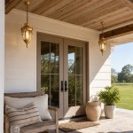 Maxwell Farmhouse Outdoor Patio Porch Small Pendant Light