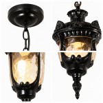 Maxwell Farmhouse Outdoor Patio Porch Small Pendant Light