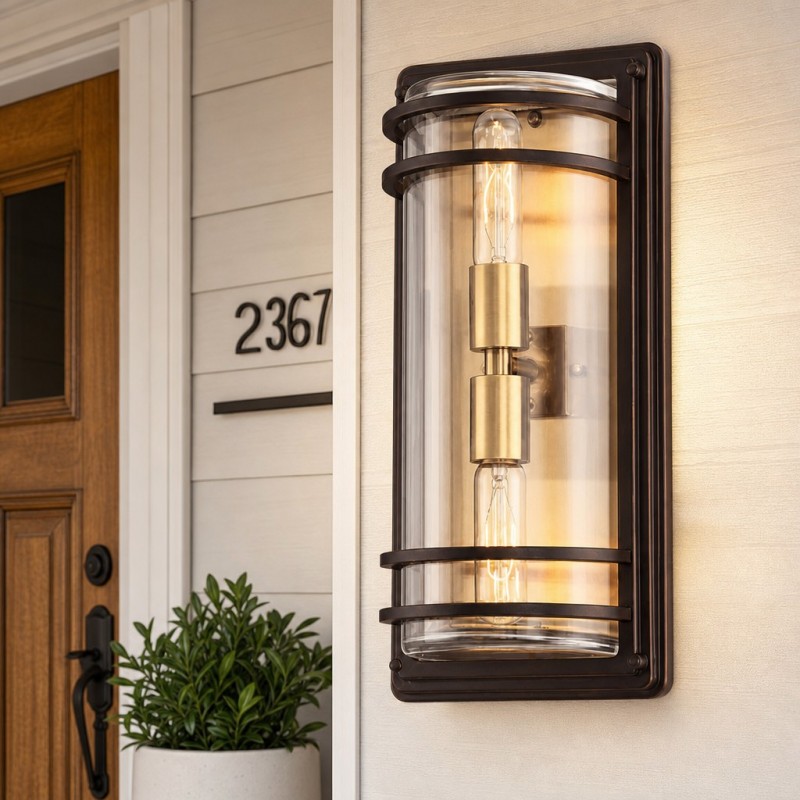 Quentin Farmhouse Outdoor Porch Wall Light