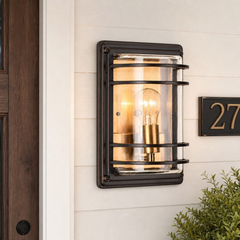Quentin Farmhouse Outdoor Porch Wall Light