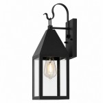 Randall Farmhouse Outdoor Black Patio Wall Light