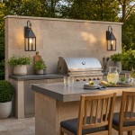 Randall Farmhouse Outdoor Black Patio Wall Light