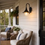 Rafferty Farmhouse Metal Outdoor Porch Wall Light