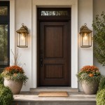 Reid Farmhouse Outdoor Brass Lantern Patio Wall Light