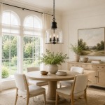 Sander Farmhouse Glass Round Pendant Light