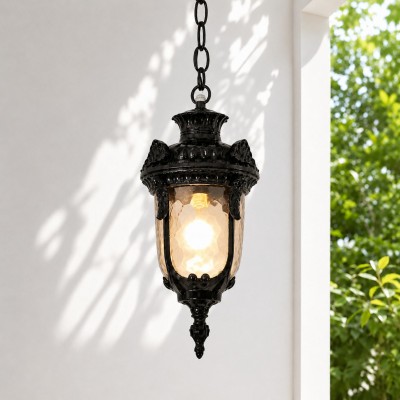 Maxwell Farmhouse Outdoor Patio Porch Small Pendant Light