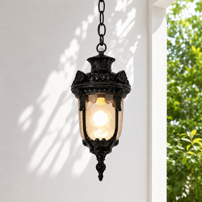 Maxwell Farmhouse Outdoor Patio Porch Small Pendant Light