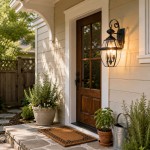 Riannon Country Metal Lantern Sconce