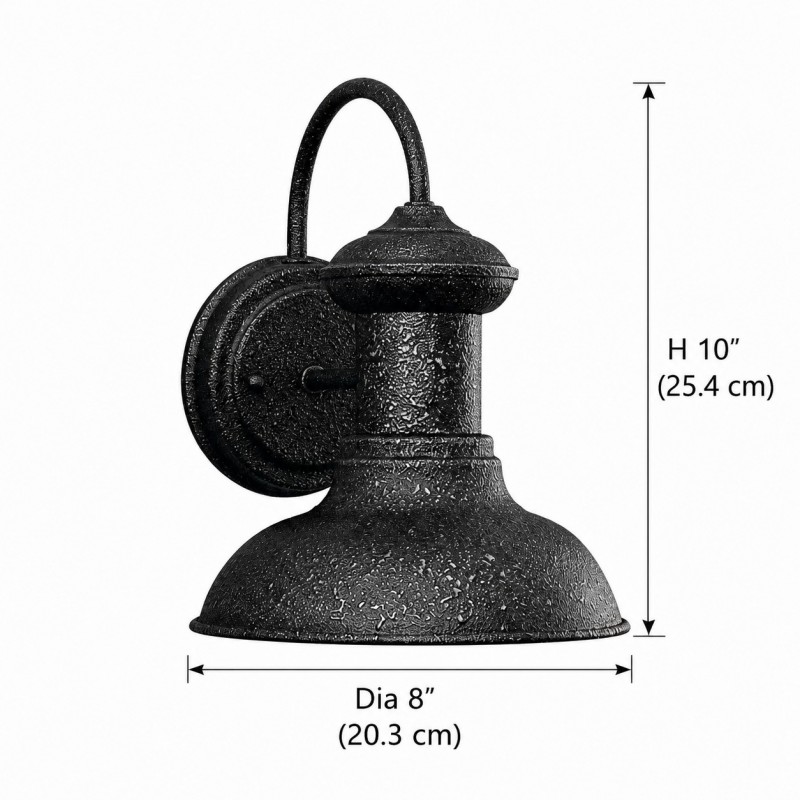 Howells Industrial Modern Copper Metal Outdoor Wall Sconce