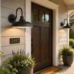 Gwydion Modern Farmhouse Dome Exterior Wall Light