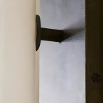 Yorix Alabaster Tube Bronze Finish Wall Sconce