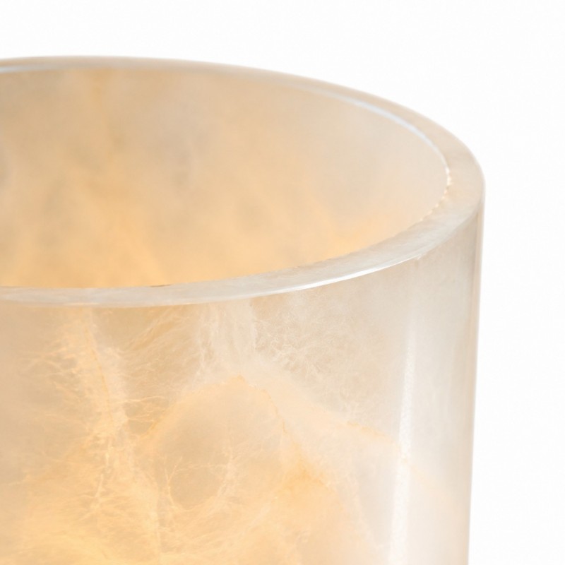Yorix Modern Vertical Cylinder Tube Metal Finish Wall Light