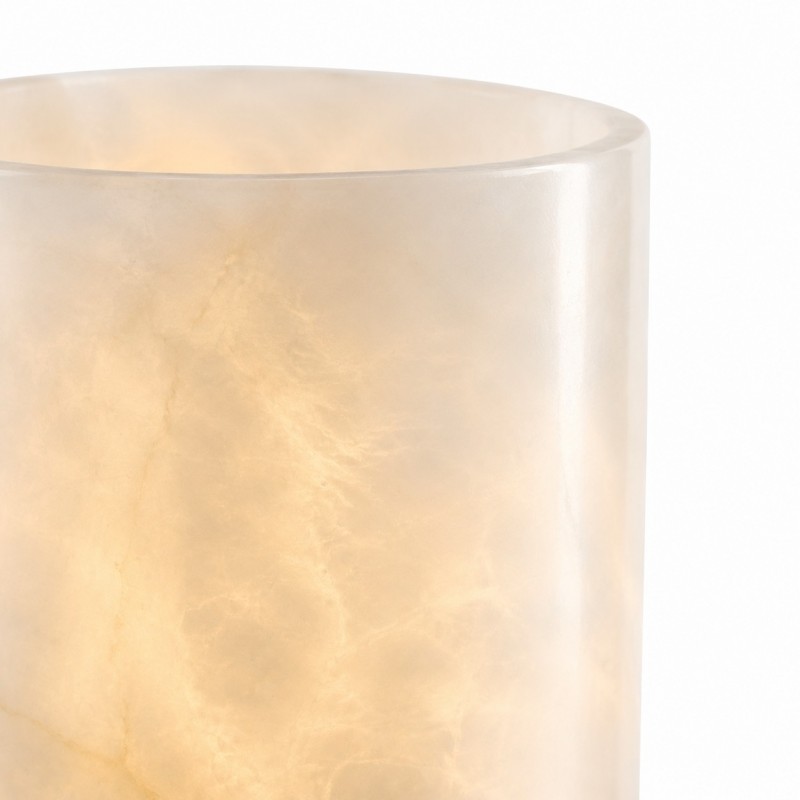 Yorix Modern Vertical Cylinder Tube Metal Finish Wall Light