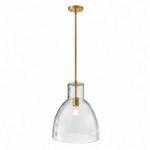Keen Farmhouse Glass Dome Pendant Light