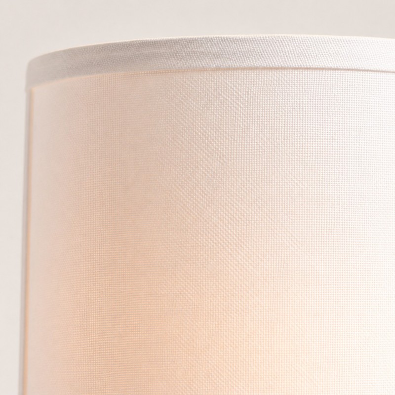 Zylar Modern Metal Fabric Shade Wall Sconce