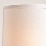 Zylar Modern Metal Fabric Shade Wall Sconce