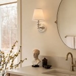 Ashby Vintage Linen Shade Wall Light
