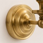 Ashby Vintage Linen Shade Wall Light