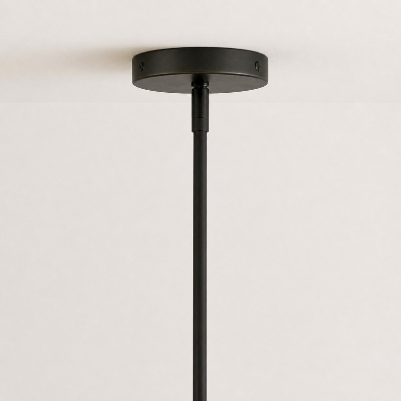 Ashlyn Modern 5/6 Light White Linen Conical Chandelier