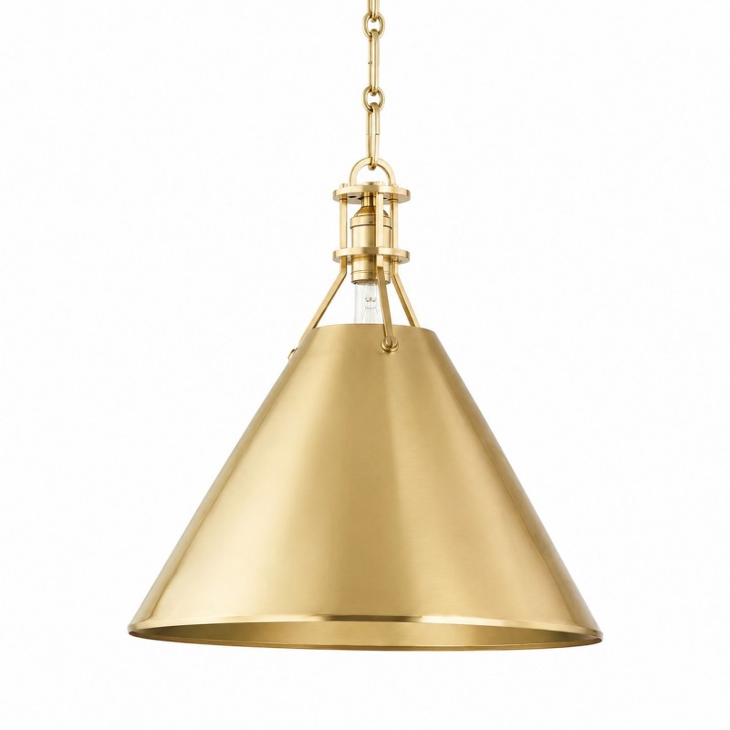 Retro Metal Cone Pendant Light