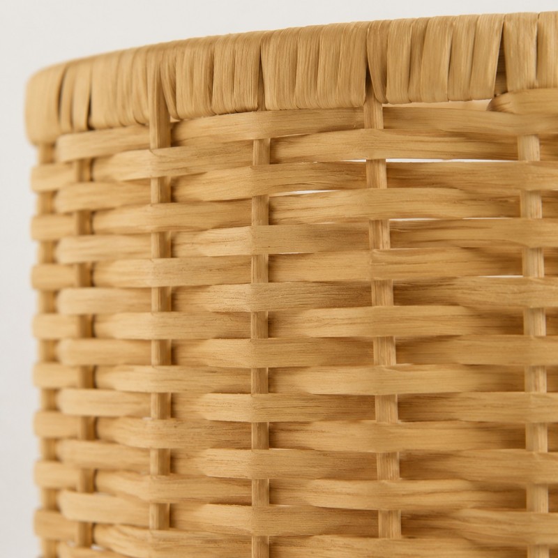 Tranquil Bohemian Style Flower Rattan Ceiling Light