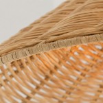 Blisaa Farmhouse Conical Rattan Ceiling Light