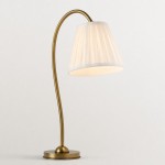 Bailey Vintage Linen Pleated Shade Table Lamp