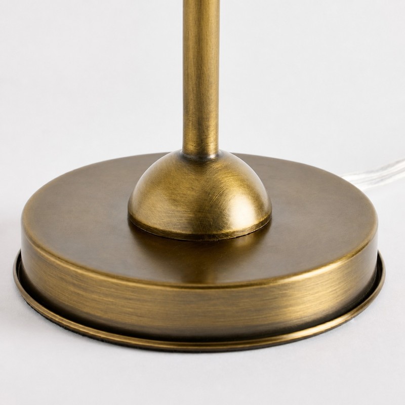 Bailey Vintage Linen Pleated Shade Table Lamp