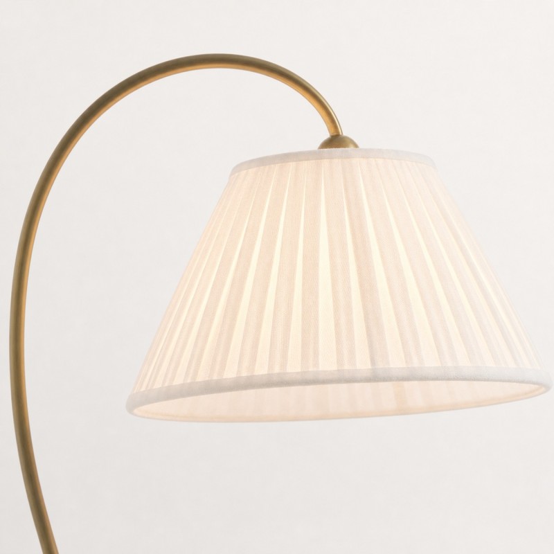 Bailey Vintage Linen Pleated Shade Table Lamp