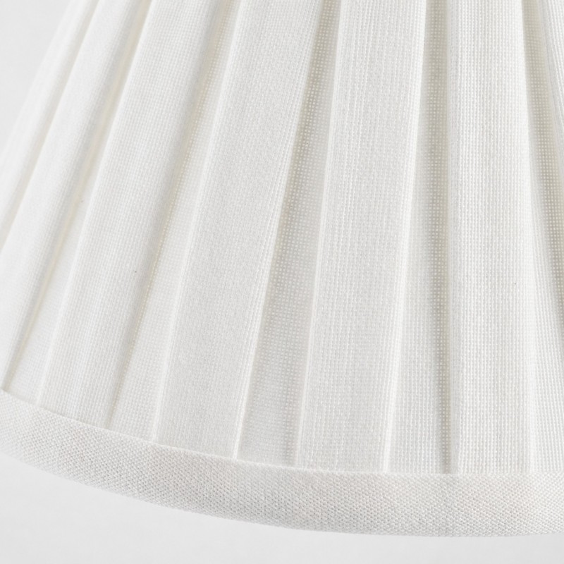 Bailey Vintage Linen Pleated Shade Table Lamp