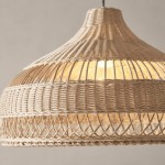 Wisteria Handmade Woven Rattan Pendant Light