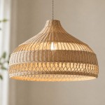 Liora Modern Petal Iron Fabric Pendant Light