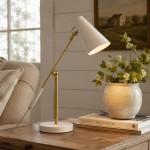 Yves Vintage Tiered Glass Table Light
