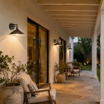 Kemp Industrial Black Brass Metal Indoor/Outdoor Wall Light