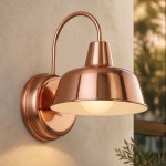 Anders Industrial Metal Dome Wall Sconce